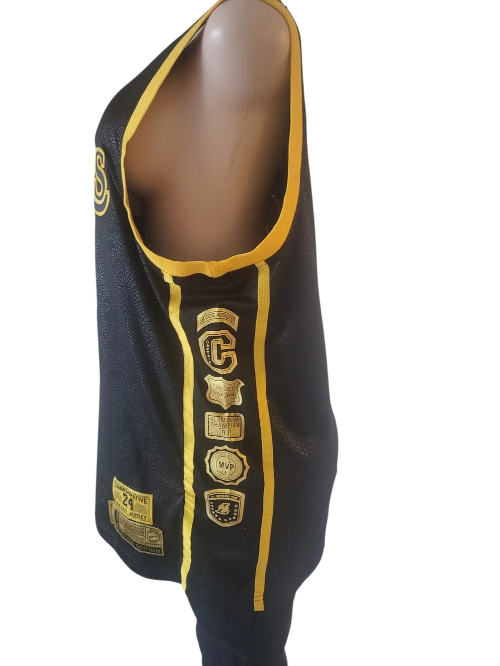 Nike Kobe Bryant Commemorative SnakeSkin Jersey Golden Edition
